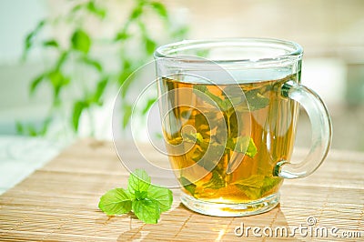 Mint tea Stock Photo