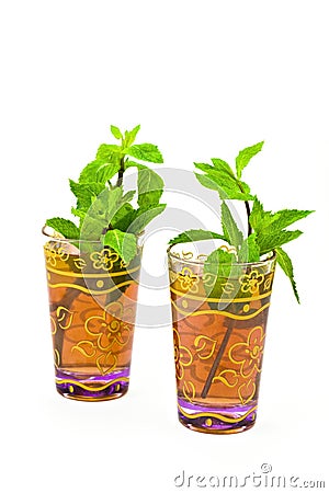 Mint tea Stock Photo