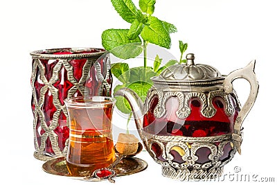 Mint tea Stock Photo