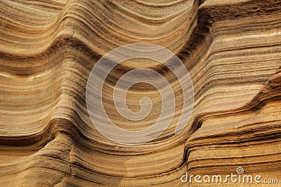 Miocene shallow-water limestones from Sao Nicolau island, Cape Verde Stock Photo