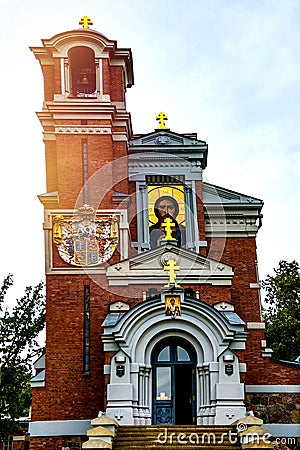 Mir, Belarus - May 25, 2019: View Castle Mir in Belarus Editorial Stock Photo