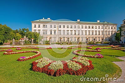 Mirabell Gardens, Salzburg in Austria Stock Photo