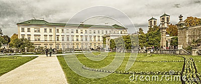 Mirabell Gardens, Salzburg, Austria Editorial Stock Photo