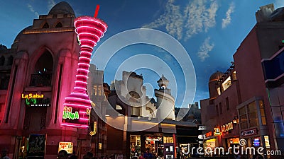 Miracle Mile Shops in Las Vegas, Nevada Editorial Stock Photo