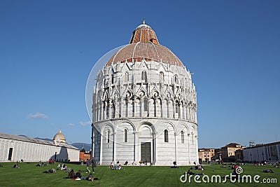 Miracles Square in Pisa, Italy Editorial Stock Photo