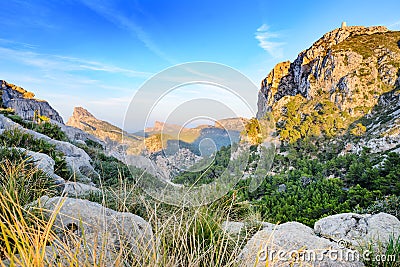 Mirador Es Colomer or Cap Formentor , Mallorca Stock Photo