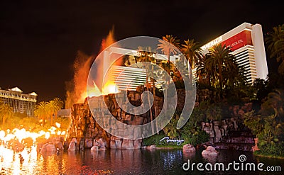 The Mirage Casino in Las Vegas Editorial Stock Photo