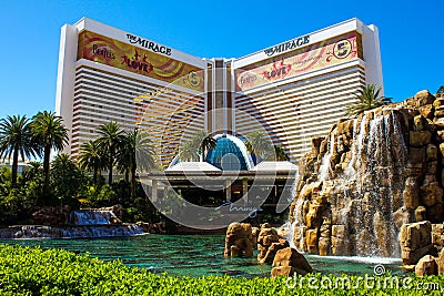 The Mirage, Hotel & Casino, Las Vegas, NV Editorial Stock Photo