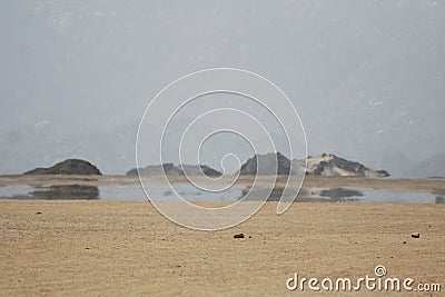 This this a mirage, realy! Stock Photo