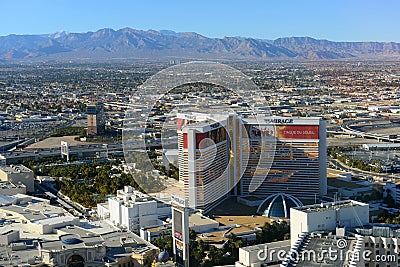 The Mirage Resort and Casino, Las Vegas, NV Editorial Stock Photo