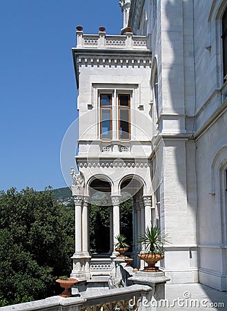 Miramare castle 2 Stock Photo