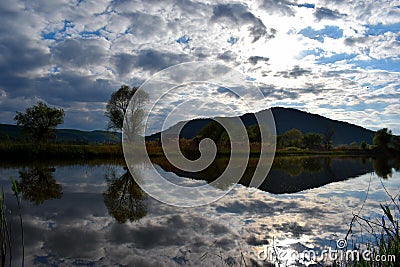 Mirror Lake Stock Photo