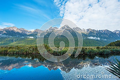 Mirror Lakes Stock Photo