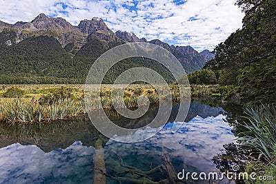 Mirror Lakes Stock Photo