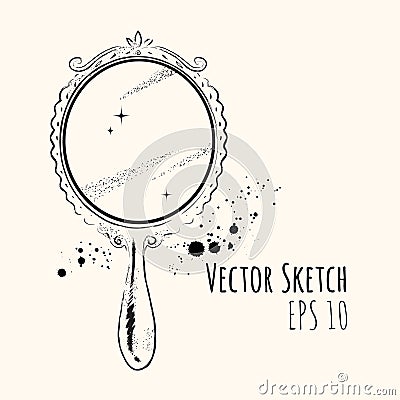 Mirror Vector Illustration