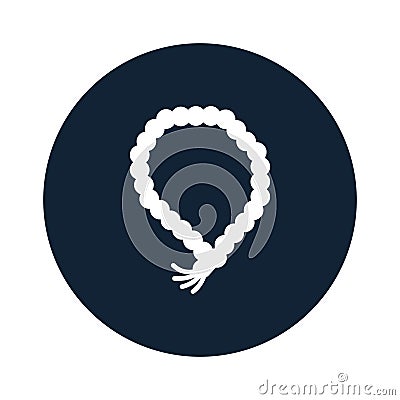 Misbaha Isolated Vector icon which can easily modify or edit Vector Illustration