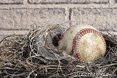 Miscellaneous Concept for Baseball Stock Photo