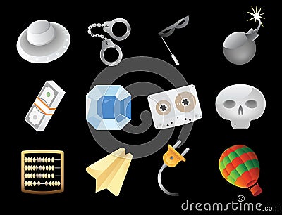 Miscellaneous icons Vector Illustration