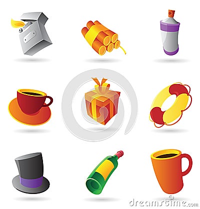 Miscellaneous icons Vector Illustration