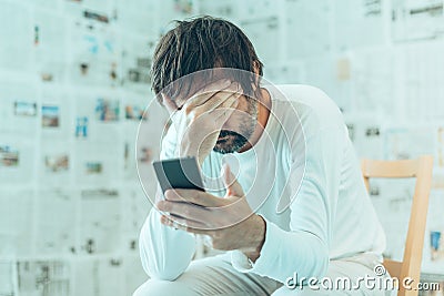 Misinformation infodemic delusion concept Stock Photo