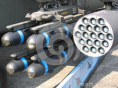 Missiles - weapons of mass destruction (wmd) Stock Photo