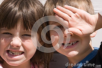 Missing Teeth Stock Photo