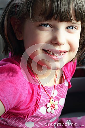 Missing Teeth Smile Stock Photo