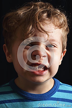 Missing tooth Stock Photo