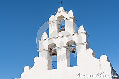 Mission Bells of San Juan Stock Photo