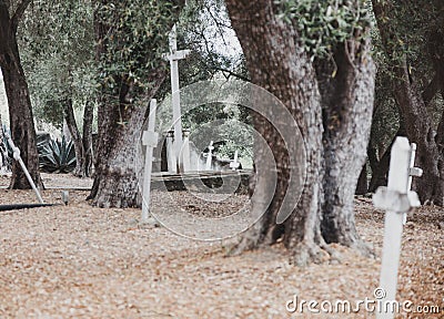 The mission San Juan Bautista Stock Photo