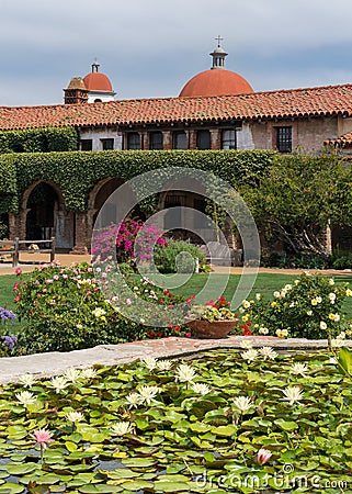 Mission San Juan Capistrano Editorial Stock Photo