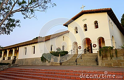 Mission San Luis Obispo de Tolosa Stock Photo