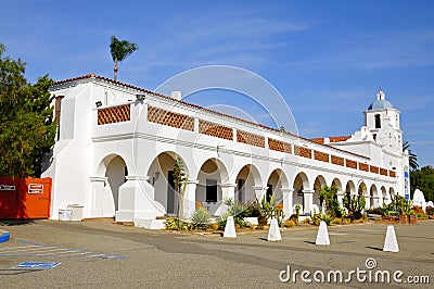 Mission San Luis Rey Stock Photo