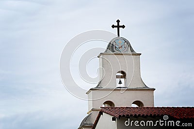 Mission Santa Barbara Stock Photo