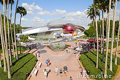 Mission Space EPCOT Editorial Stock Photo