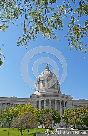 Missouri State Capital Stock Photo