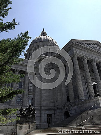 Missouri State Capital Building Stock Photo