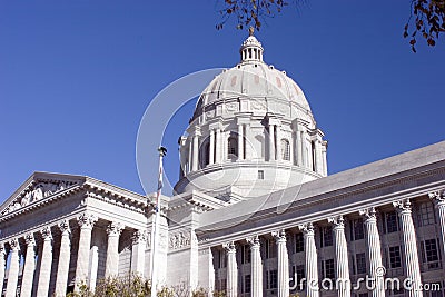 Missouri State Capitol Stock Photo