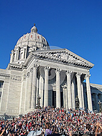 Missouri State Capitol Buildin Stock Photo