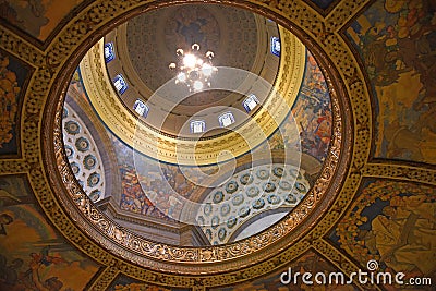 Missouri State Capitol Dome Stock Photo