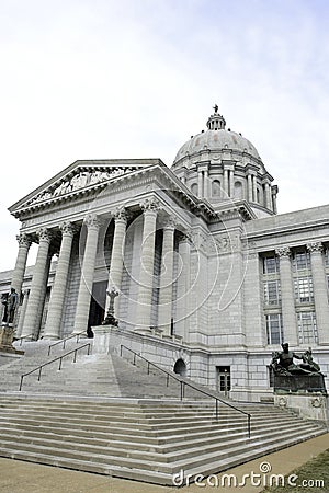 Missouri State Capitol Stock Photo