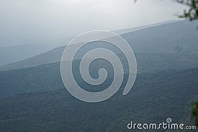 Misti Mountain Landscapes Stock Photo