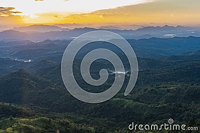 Misty Mountains Wall Decor Print or Poster Stock Photo