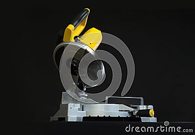 Miter saw. Stock Photo