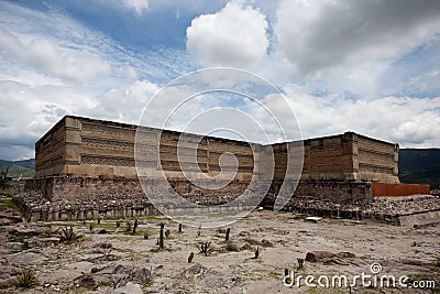 Mitla Stock Photo