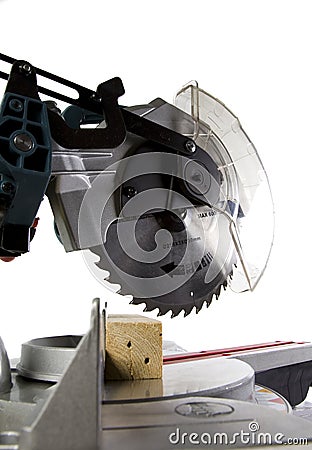 Mitre Saw Stock Photo