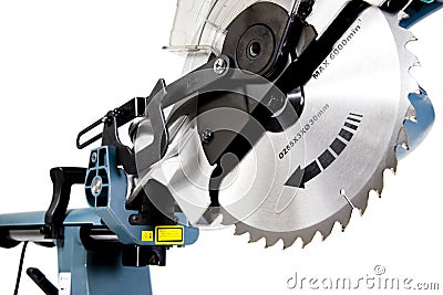 Mitre Saw Stock Photo