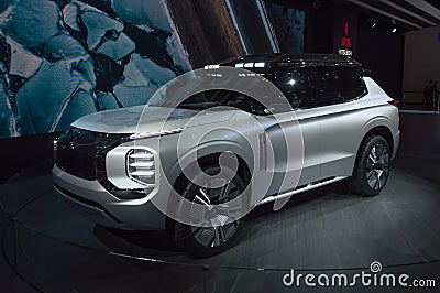 Mitsubishi Engelberg Tourer at Geneva 2019 Editorial Stock Photo