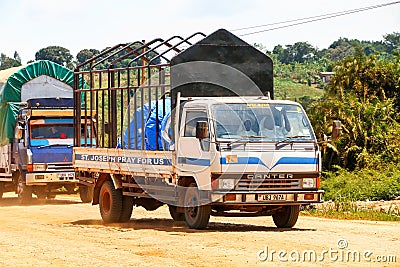 Mitsubishi Fuso Canter Editorial Stock Photo