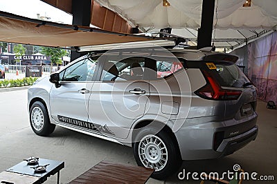 Mitsubishi xpander at car launching event in Quezon City, Philippines Editorial Stock Photo